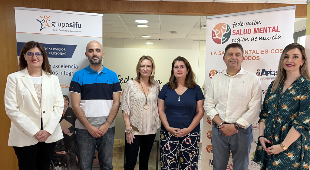 Salud Mental Región de Murcia firma convenio con Grupo Sifu