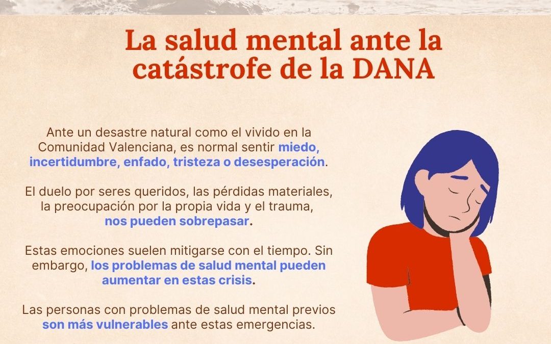 Campaña DANA por la salud mental en la Comunidad Valenciana